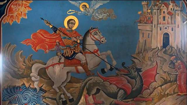 Георгий Победоносец - образ русского кришнаита